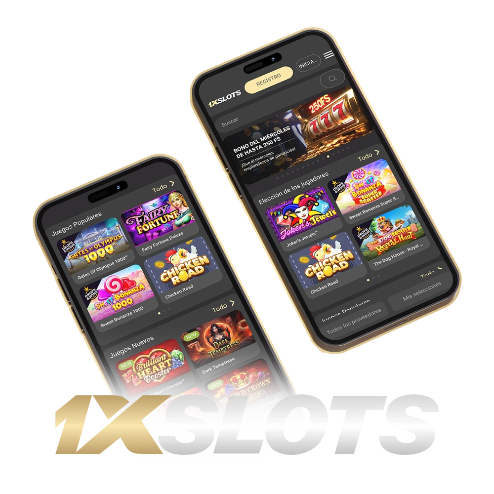 Descarga la app de 1xSlots y juega donde quieras.