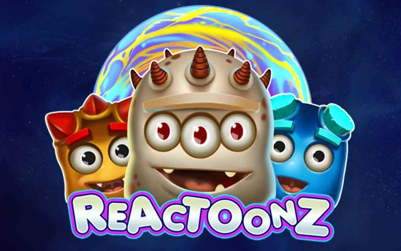 Conecta alienígenas divertidos en Reactoonz de 1xSlots.