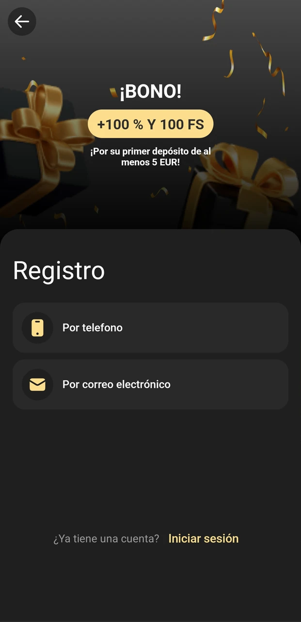Conocé cómo registrarte en 1xSlots desde tu celular.