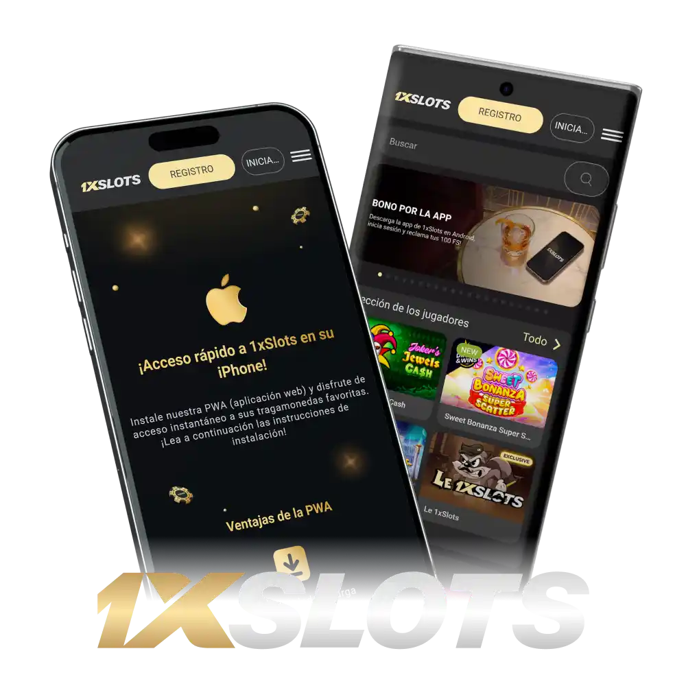 Descarga la app de 1xSlots y juega donde quieras.