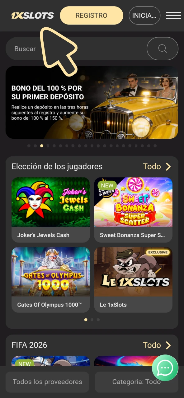 Visita el sitio web oficial de 1xSlots para obtener la aplicación Aviator para iOS.