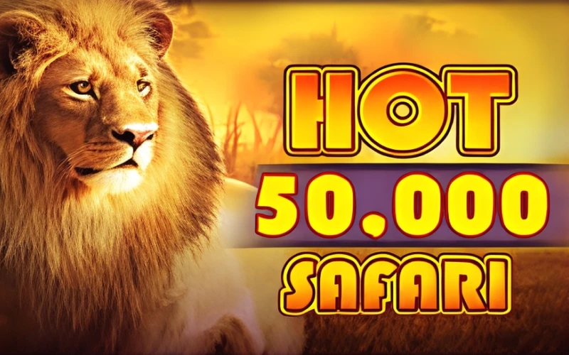 Disfruta de la fauna salvaje en Hot Safari Scratchcard con 1xSlots.