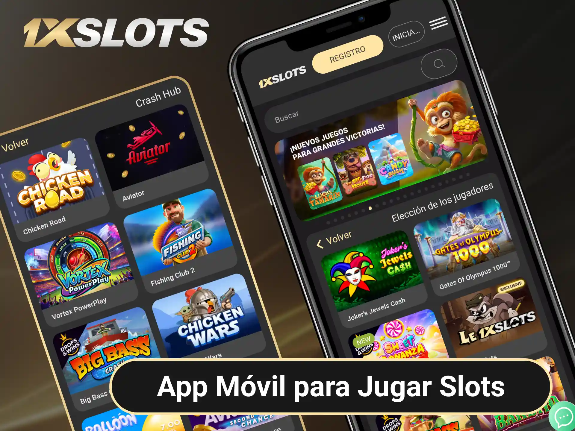 Descarga la app móvil para jugar slots en 1xSlots desde Argentina.