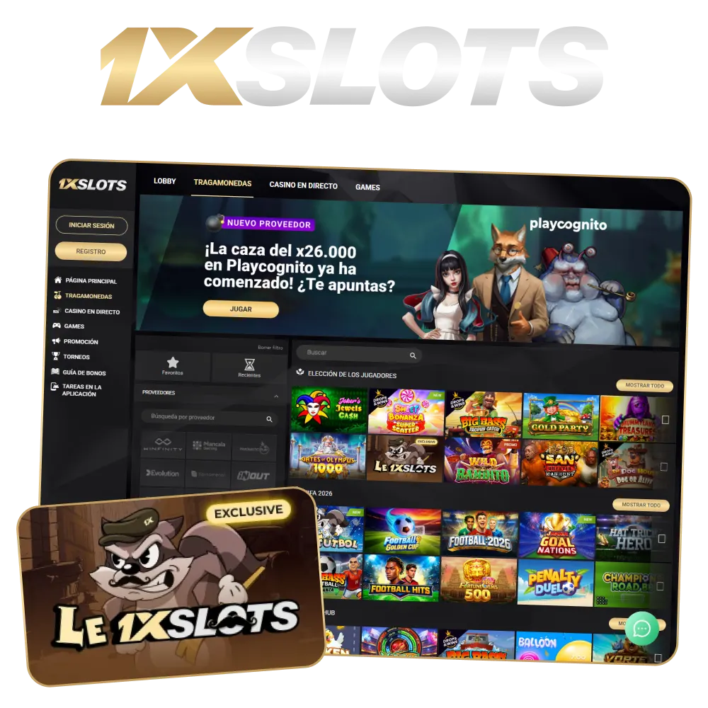 Juega a tus tragamonedas favoritas en 1xSlots y gana a lo grande.